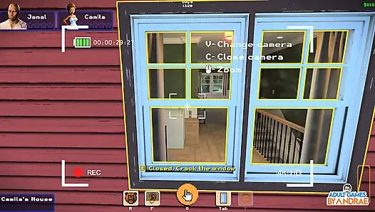 Ep4: camila'nın bahçe egzersizi - seksi komşum 2 (oyun)