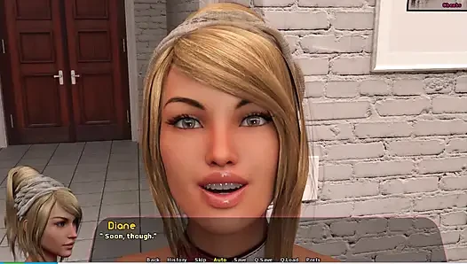 Haley hikayesi #12 - Haley Johannes'e sakso çekti. Hayley, Bay Andrew ve Johannes dışarı çıktı ve Johannes Hayley'i sert sikiyor