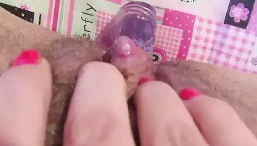 Kahrolası ona kedi ile benim küçük yapay penis