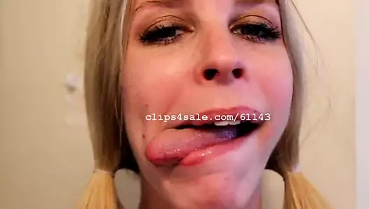 Ağız fetişi - alicia ağız video 3