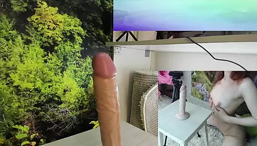 Ateşli orta yaşlı seksi kadın yağla kendini bulıyor ve özel olarak boşalıyor