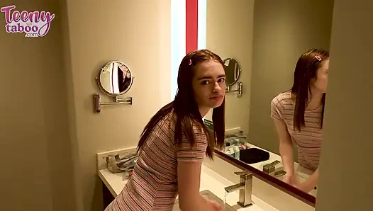 Üvey kızla tatilde dölleme