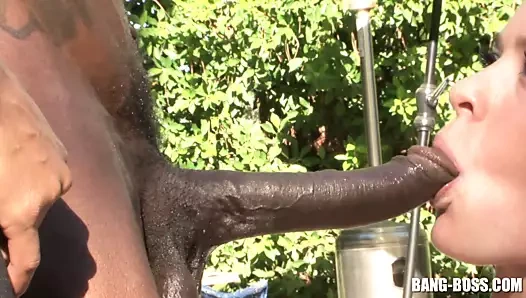 Siyah mülteci sikikleri 2 aptal sluts ile onun neandertal çük