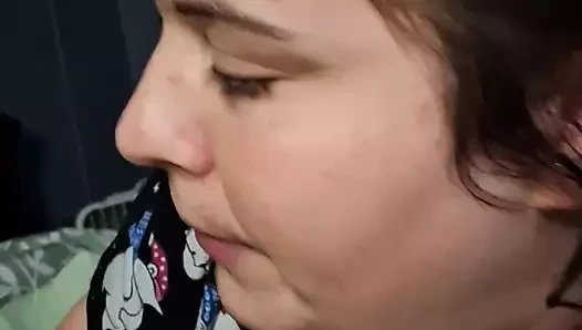 Büyük zenci için sloppylynn ağız çalışması