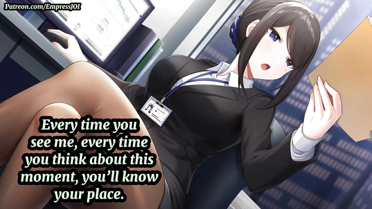 (HENTAI 31 TALIMATı) Patronuna itaat et ve ayaklarını temizle (kadın egemenliği, aşağılama, ayaklar)