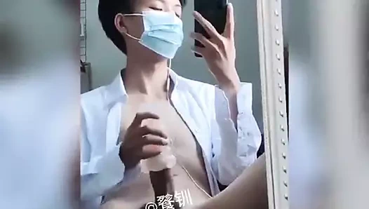 sevimli twink sağladım handfree ile sextoy (45'')