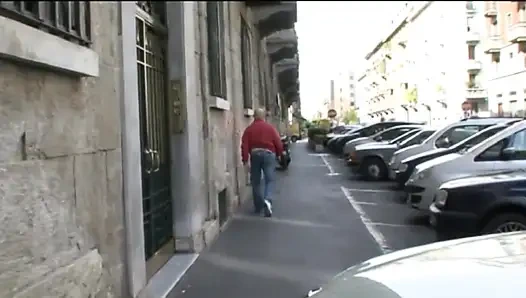 İtalyan yolunda anal seks