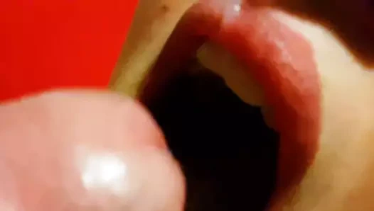 Alexandra büyük döl döllerini yutuyor - Sırp bukkake