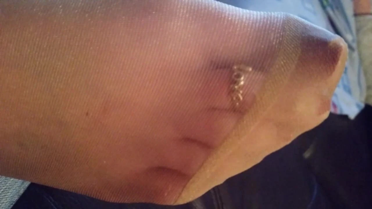 Mesmerized by my Feet.