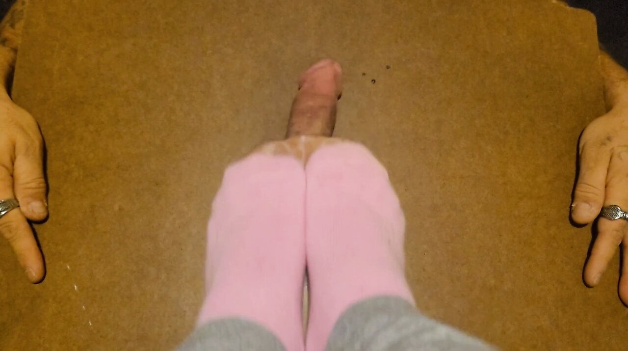 Pembe çoraplı güzel