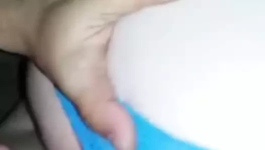 Ganimet bouncin üzerinde benim çük