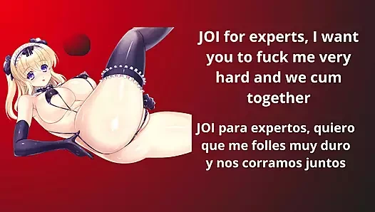 Mastürbasyon talimatları, ateşli Kolombiyalı sana talimat verirken kendine dokunuyor.