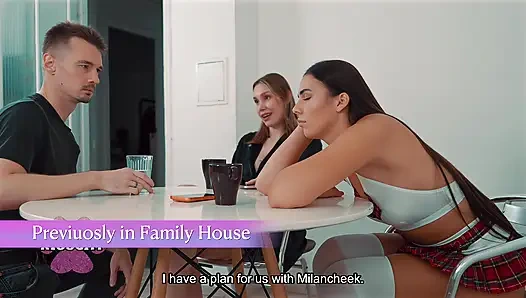 Kisscat Blindfolded Blows Guy Then Enjoys Hard MMF with Francis Cum Covered S1E6