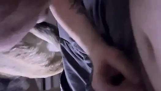 Kedi yavrusu yarak emiyor