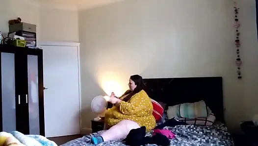 BBW SSBBW schlafzimmer strippt