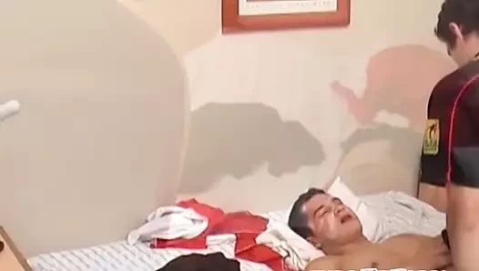 Anal seks için çok güzel genç twink ile bir çok kalın ganimet