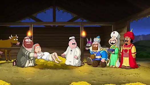 Bir griffin Noel slayt gösterisi.