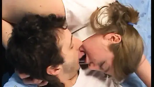 Amateur Casting for Young MILF Fisted in Hairy Pussy Then Fucked and Cummed in Mouth by Huge Cock