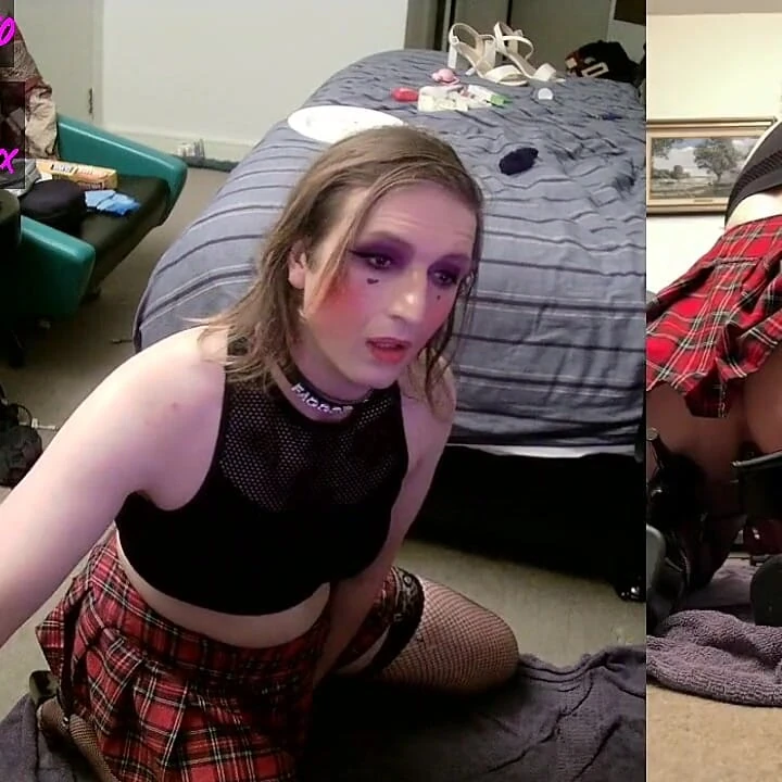Sissycdmish - file ve topuklu büyük zenci yarağı seven sürtük