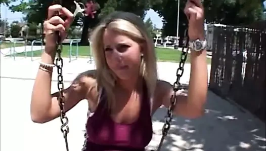 Genç kolej kız sammie ilk kez kamerada