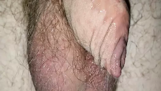 Göbek deliği ve penis - ağır çekim aşırı yakın çekim ve detay