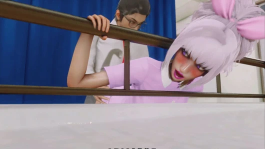 Leon breast sucking Morgona and Fuck Dophne in hospital That new teacher game