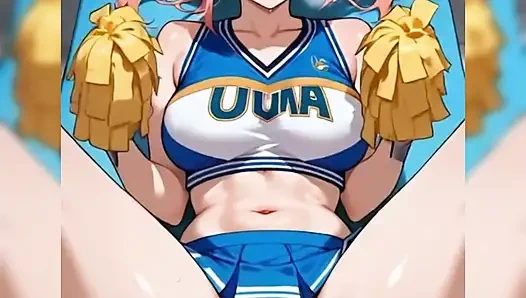 Amigo kız arkadaşımın ne büyük göğüsleri var, üniversitede bir oyundan sonra onu sikiyorum