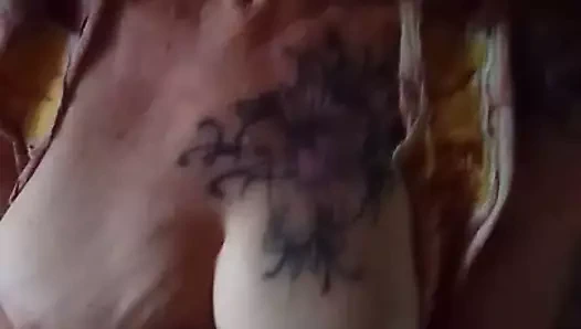 Bulamaç gilf trish onu boğaz, am ve kıçından bir çük istiyor