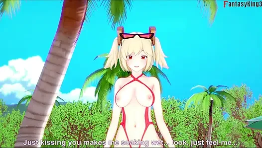 Burnice bikini plajda sakso - 1 - zensiz bölge sıfır (zzz)