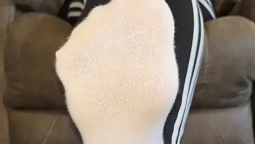 Sessiz Çorapla Azdırma - Ivys Feet - Ayak Sikişi