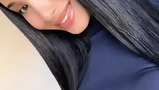 Trans in Blue mini etek