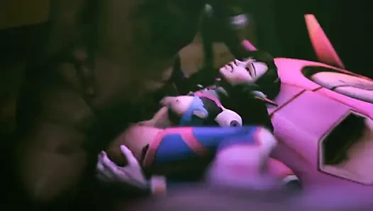 Overwatch dva canavar tarafından çarptım