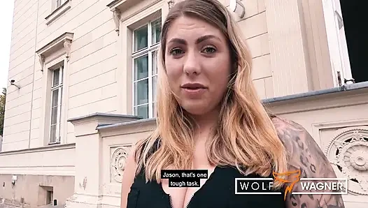 Sakso kraliçesi Mia Blow tarafından sakso çekiyor ve sikiliyor - wolf wagner