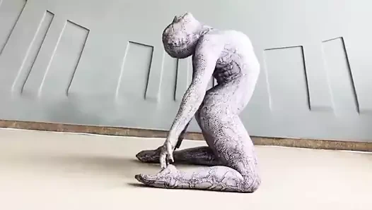 Zentai contortion