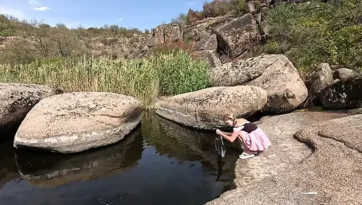 Korse hizmetçi kanyon cezasında sert şaplak yiyor
