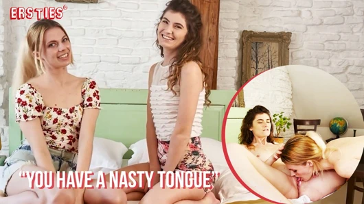 Ersties - Sophie ve Candice ilk kez ateşli lezbiyen seks yapmak için buluşuyor
