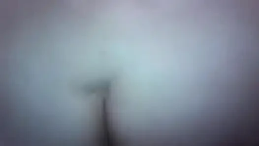 Büyük siyah yarağına biniyor fışkırtıyor