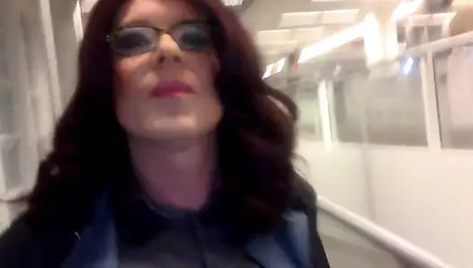 havaalanı mastürbasyon