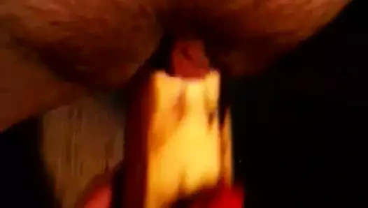 Audrey'in hızlı muz sikişi