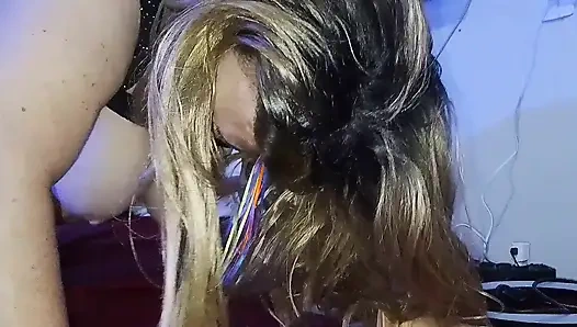 Güzel bir çıkış sonrası Vivi Guedez.