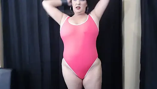 Tombul vlog minik yoga kıyafetleri