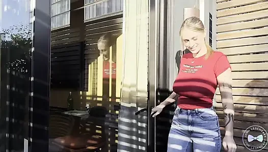 Büyük doğal memeli büyük memeli sürtük büyük zenci yarağına tapıyor