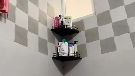 Indian Mom Shower Striptease