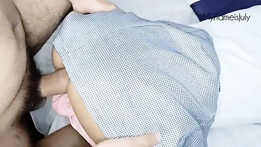 Little Thai Schoolgirl: Daddy, a man came into the room!