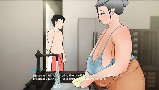 Plowed 1 : seksi nine torununa işiyor ve azdırıyor ve torunuyla duş alıyor