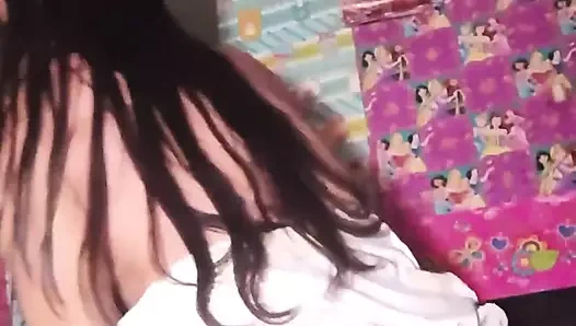 Sevimli babam için klitoris orgazmı ile mastürbasyon