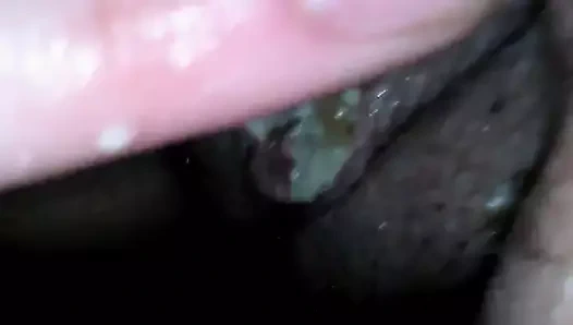 Muz kız arkadaş sokma kedi parmak esneme delik