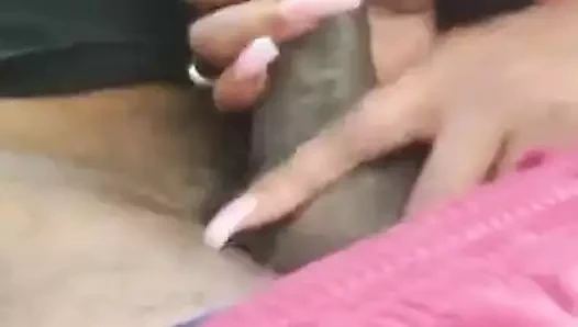 siyah çift sahip eğlenceli üzerinde cam