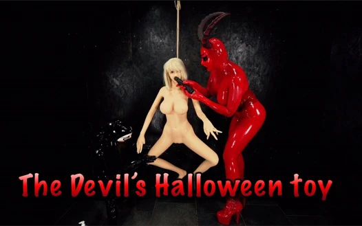 Cadılar Bayramı Şeytan Oyuncağı