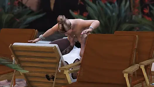 Gta 5 Franklin ve Amanda - balkondan bakarken yakalandı (bölüm 1)